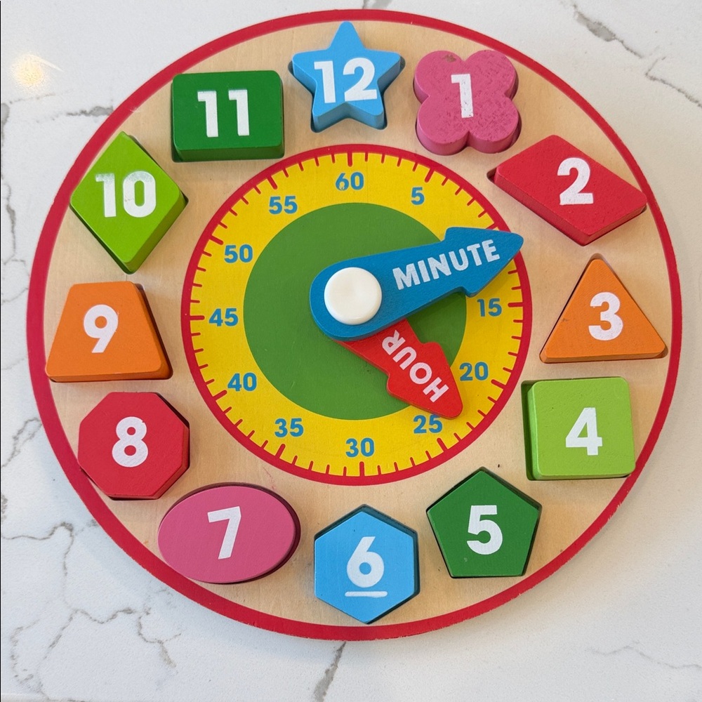 Melissa & Doug Bright Learning Clock